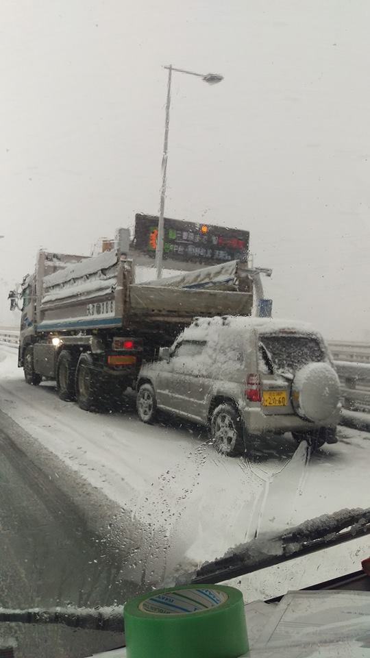 Những hình ảnh rùng mình trong bão tuyết kỷ lục tại Tokyo: Hàng trăm chuyến bay bị hủy, xe đạp đóng băng ngoài trời